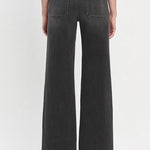 Vervet Black High Rise Trouser Jean - The Nines