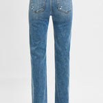 Risen Tummy Control Straight Jeans - The Nines