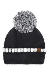 Neutral Horizontal Striped Beanies - 3 Colors!