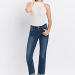 Lovervet Midrise Cuffed Straight - FINAL SALE! - The Nines