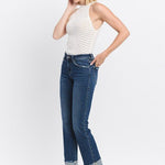 Lovervet Midrise Cuffed Straight - FINAL SALE! - The Nines