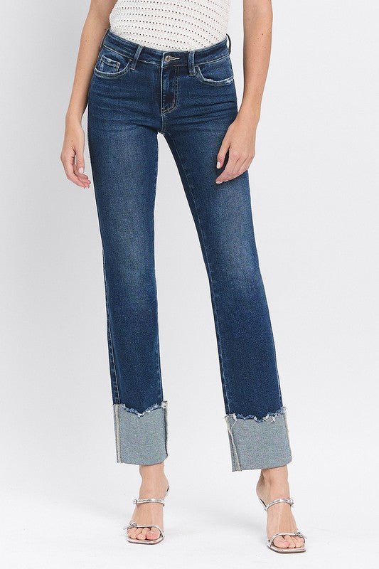 Lovervet Midrise Cuffed Straight - FINAL SALE! - The Nines