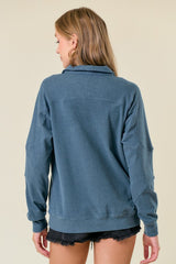 Brushed Mock Pullovers - 2 Colors!