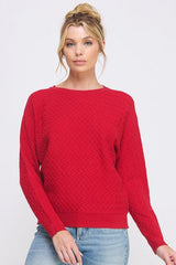 Woven Dolman Pullovers - 2 Colors!