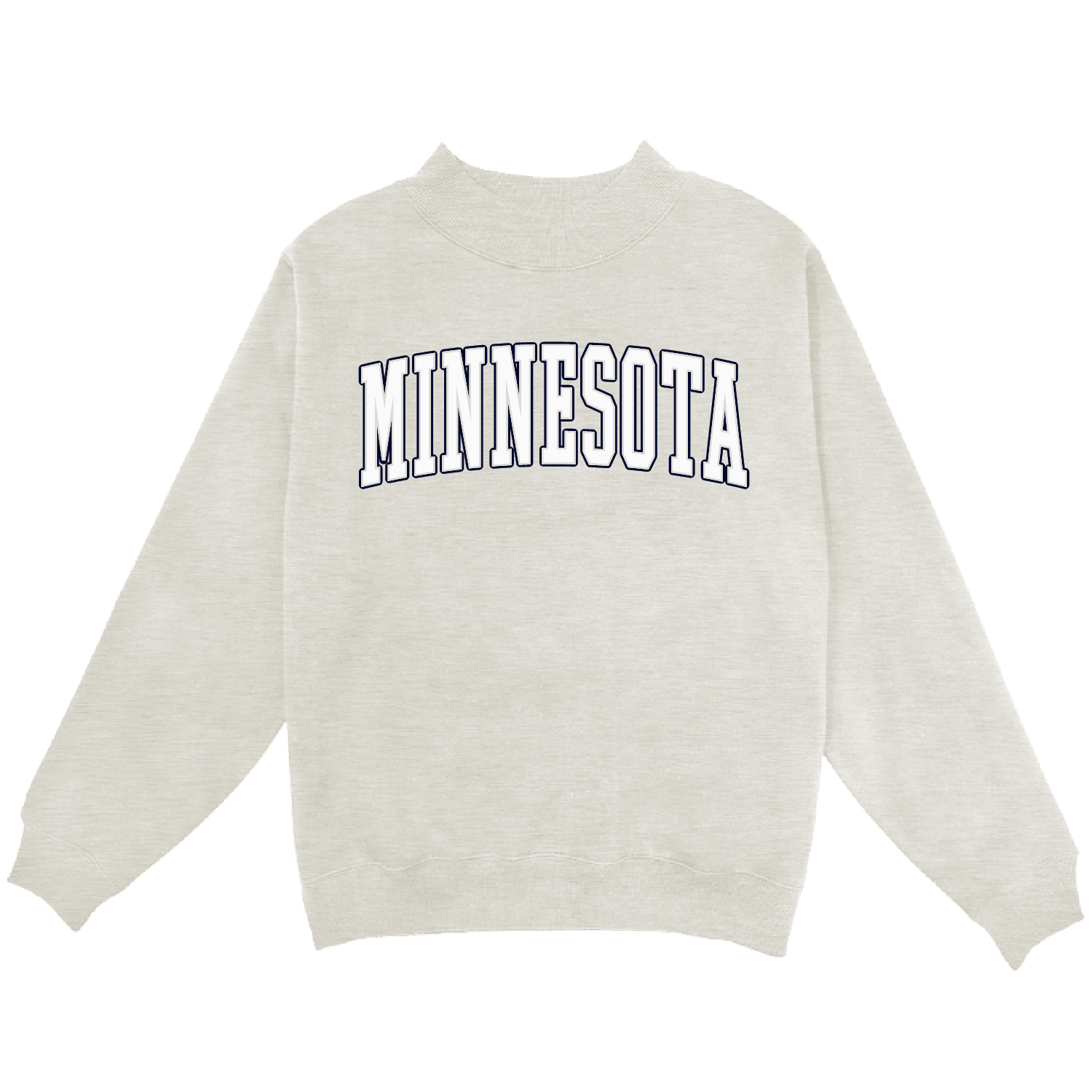 "Minnesota" Mock Neck Sweatshirt - The Nines