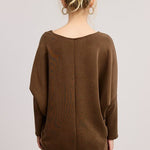 Scuba Long Sleeve Dolman Tops - 2 Colors! - The Nines