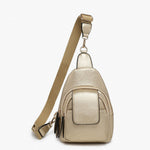Sophia Sling Bag w/ Flapover Pocket - The Nines