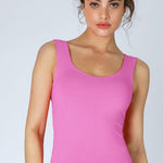 NikiBiki Sweetheart Clean Line Tank - The Nines