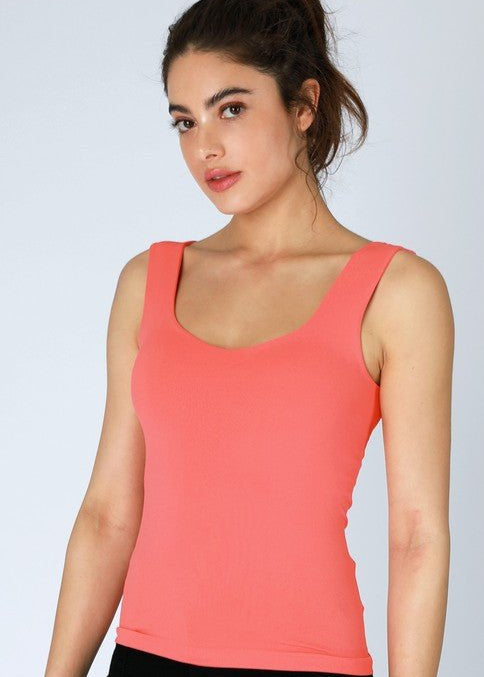 NikiBiki Sweetheart Clean Line Tank - The Nines