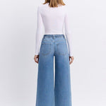 Flying Monkey Tie Waist Wide Leg Jean - The Nines