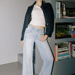 Flying Monkey High Rise Cuffed Jean - The Nines