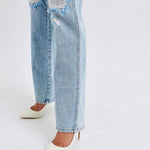 Judy Blue High Waist Magic Destroy 90's Straight Jeans - FINAL SALE! - The Nines