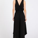 Solid V - neck Jumpsuit - 2 colors! - The Nines