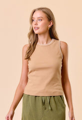 Stitched Tanks - 3 Colors!