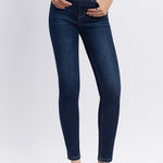 Dark Wash Vervet High Rise Ankle Skinny - The Nines