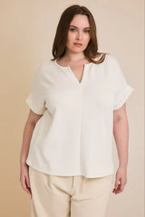 Notch Neck Scuba Tee
