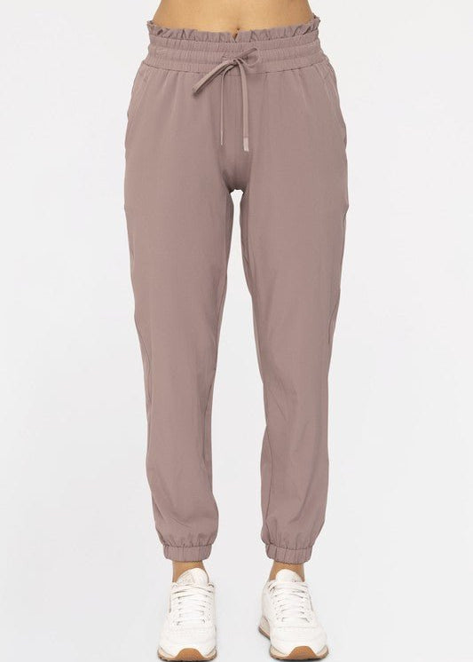 High Waist Joggers - 3 Colors! - The Nines