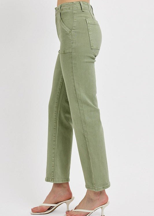 Risen Sage Ankle Flare Jean - The Nines