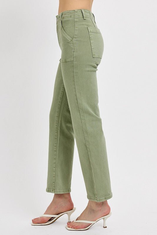 Risen Sage Ankle Flare Jean - The Nines