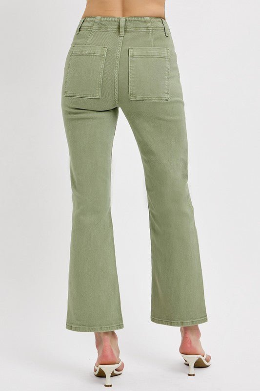 Risen Sage Ankle Flare Jean - The Nines