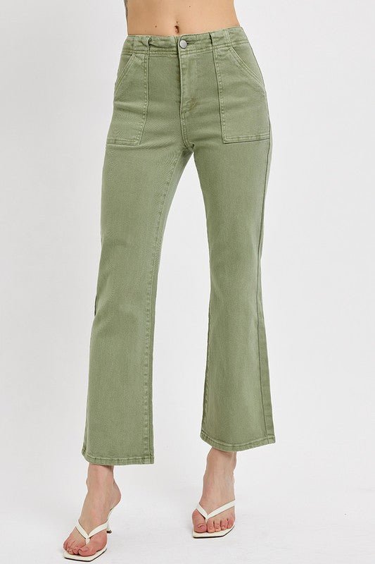 Risen Sage Ankle Flare Jean - The Nines