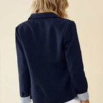 Navy Striped Lined Blazer - FINAL SALE! - The Nines