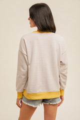 Live In The Moment Striped Pullovers - 2 Colors!