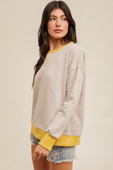 Live In The Moment Striped Pullovers - 2 Colors!