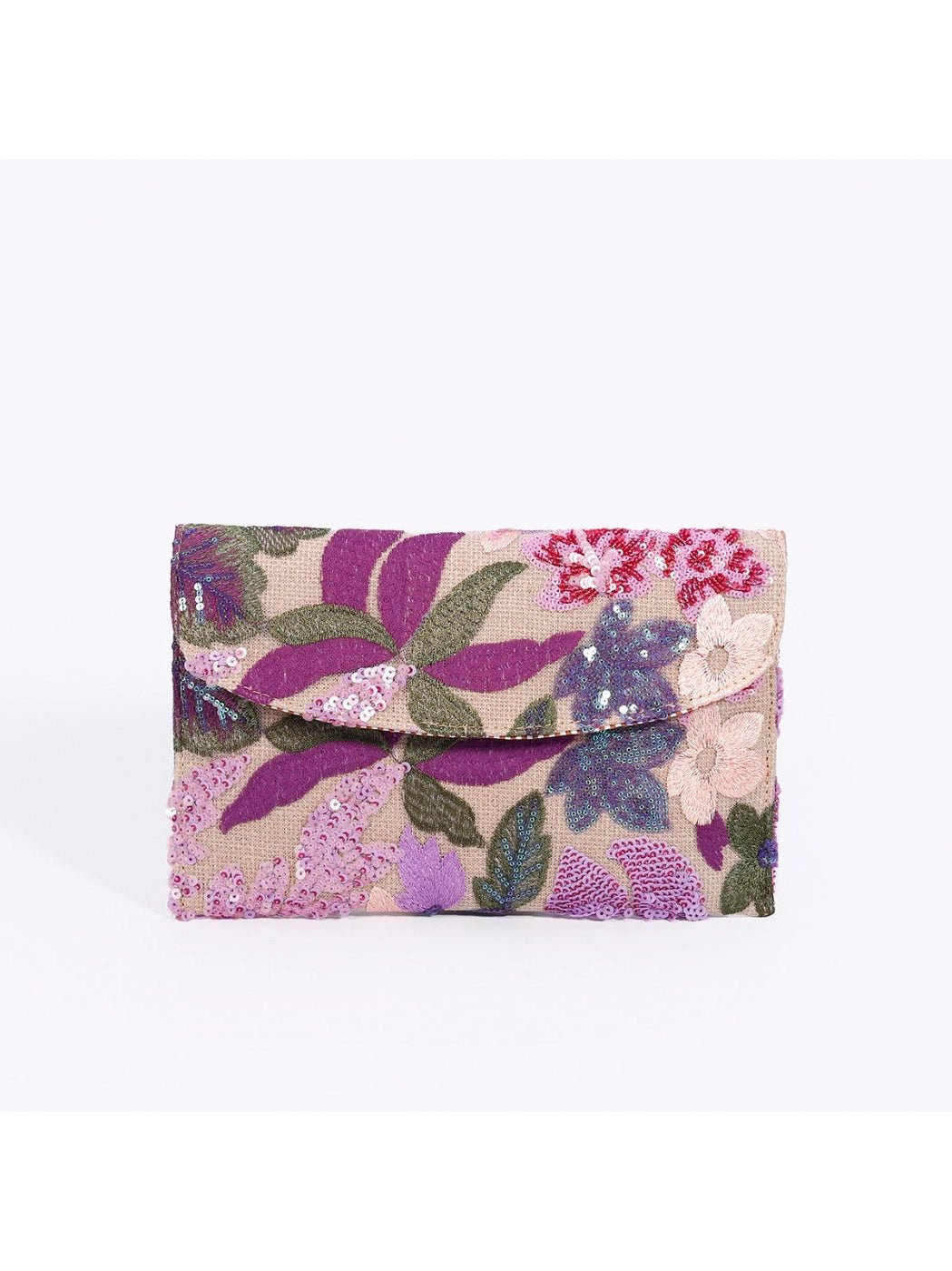 Elegant Floral Clutch - The Nines