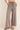 Mocha Washed Wide Leg Casual Pant