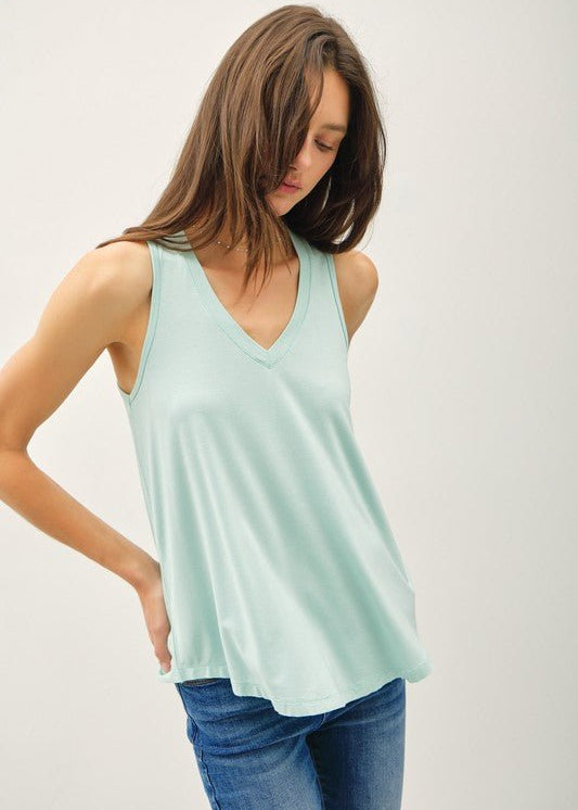 Soft Classic V - Neck Tanks - 5 Colors! - The Nines