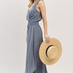 Solid V - neck Jumpsuit - 2 colors! - The Nines