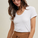 Basic Scoop Neck Top - The Nines