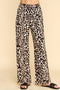 Animal Print Pocket Pants