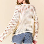 Crochet Cardigan - 2 Colors! - The Nines
