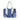 Case - Mate Something Navy Jelly Tote Bag - The Nines