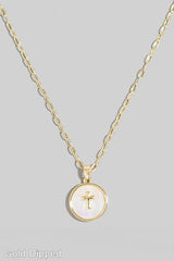 Gold Plated Cross Necklace