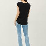 Cap Sleeve Layering Tops - 2 Colors! - The Nines