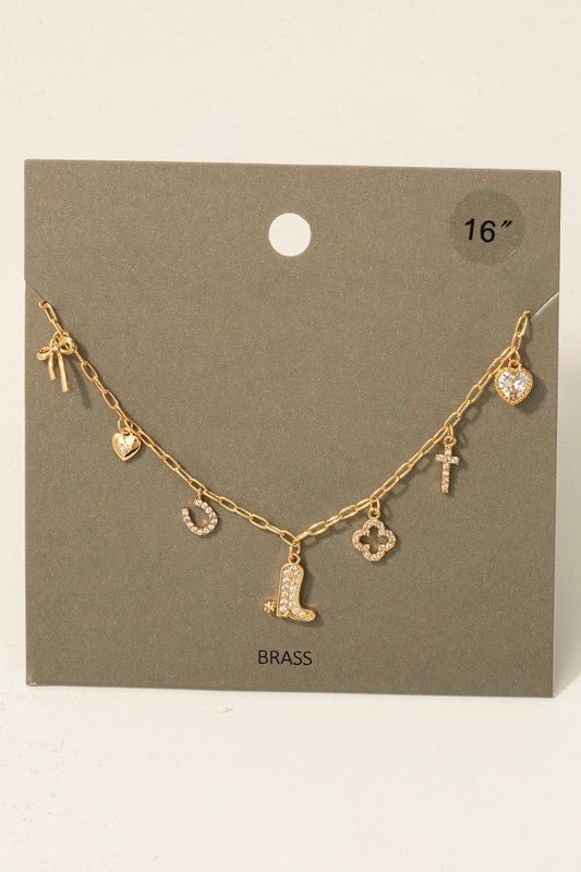 Western Charm Necklace - The Nines
