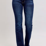 Judy Blue Midrise Dark Wash Boot Cut Jean - The Nines