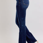 Judy Blue Midrise Dark Wash Boot Cut Jean - The Nines