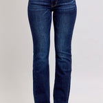 Judy Blue Midrise Dark Wash Boot Cut Jean - The Nines