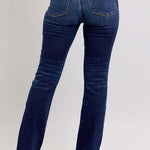 Judy Blue Midrise Dark Wash Boot Cut Jean - The Nines
