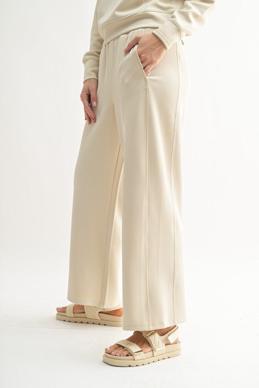 Luxe Ribbed Pants - 3 Colors! - The Nines