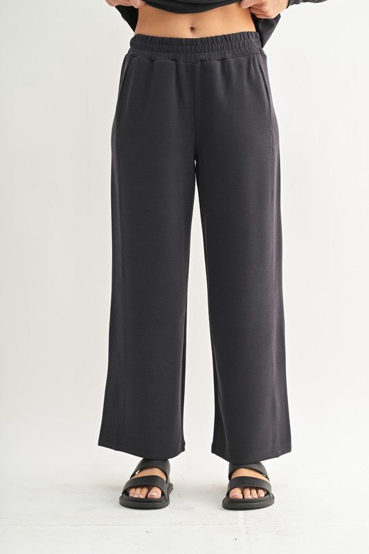 Luxe Ribbed Pants - 3 Colors! - The Nines