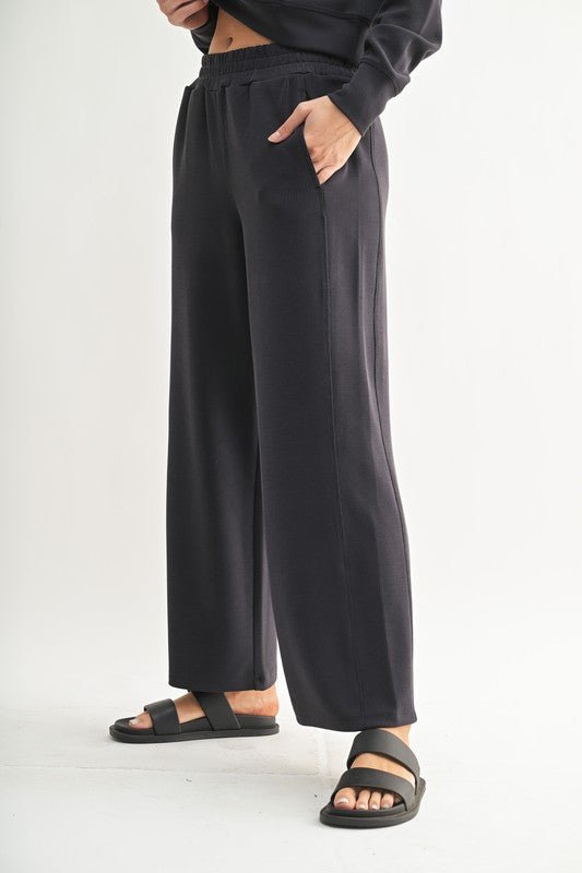 Luxe Ribbed Pants - 3 Colors! - The Nines
