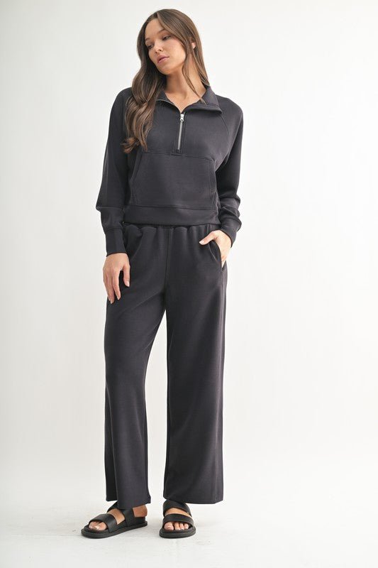 Luxe Ribbed Pants - 3 Colors! - The Nines