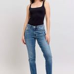Judy Blue Vintage Wash Boyfriend Fit Jeans - The Nines