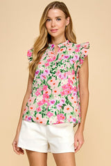 Secret Garden Floral Top