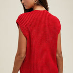 Button Up Vest Top - 2 colors! - The Nines